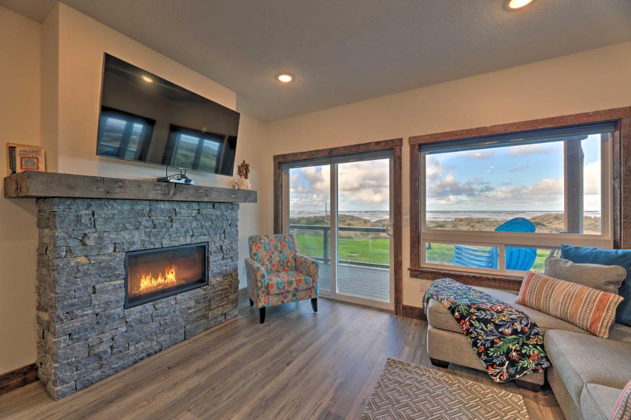 Sanderling Sea Cottages, Unit 6 With Beach Access! Waldport Eksteriør bilde