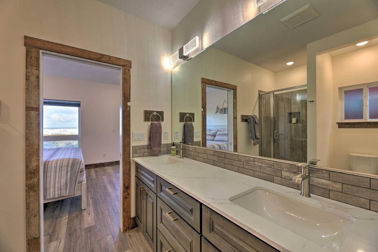 Sanderling Sea Cottages, Unit 6 With Beach Access! Waldport Eksteriør bilde