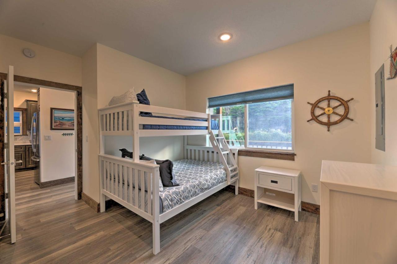 Sanderling Sea Cottages, Unit 6 With Beach Access! Waldport Eksteriør bilde